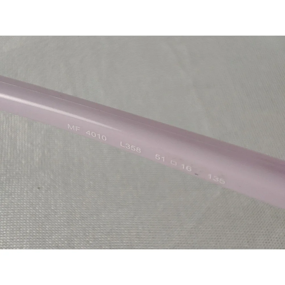 Miraflex‎ MF 4010 L358 Translucent Pink Purple Cat Eye Eyeglass Frames 51-16-135